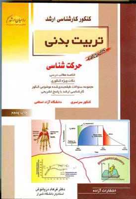 حرکت‌شناسی : خلاصه مطالب درسی،نکات ویژه کنکوری ،تست‌های طبقه‌بندی شده موضوعی کنکور کارشناسی ارشد با پاسخ تشریحی کنکور سراسری دانشگاه آزاد اسلامی